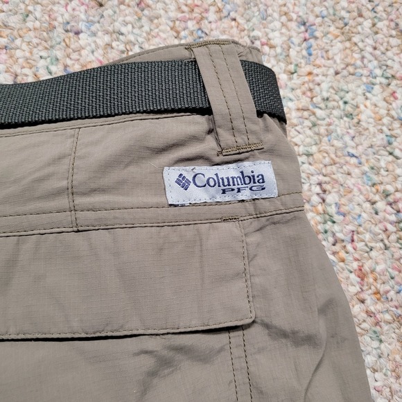 Columbia PFG Shorts Mens 36 Palm Peak Omni Shade Omni Wick Outdoors Hiking NWT - Picture 11 of 14